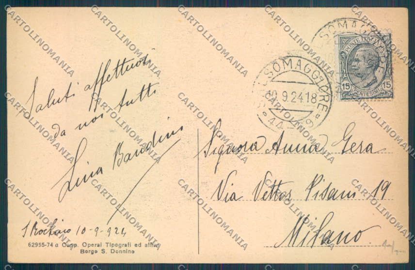 Parma Salsomaggiore Terme cartolina ZT3330 – retro