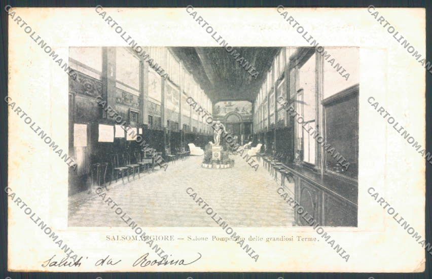 Parma Salsomaggiore Terme cartolina ZT3348 – fronte
