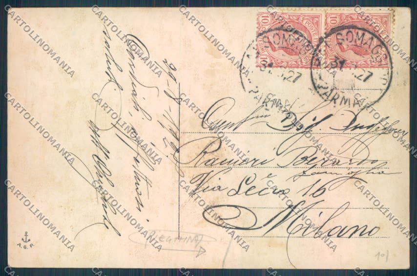 Parma Salsomaggiore Terme PIEGHINA cartolina ZT3349 – retro