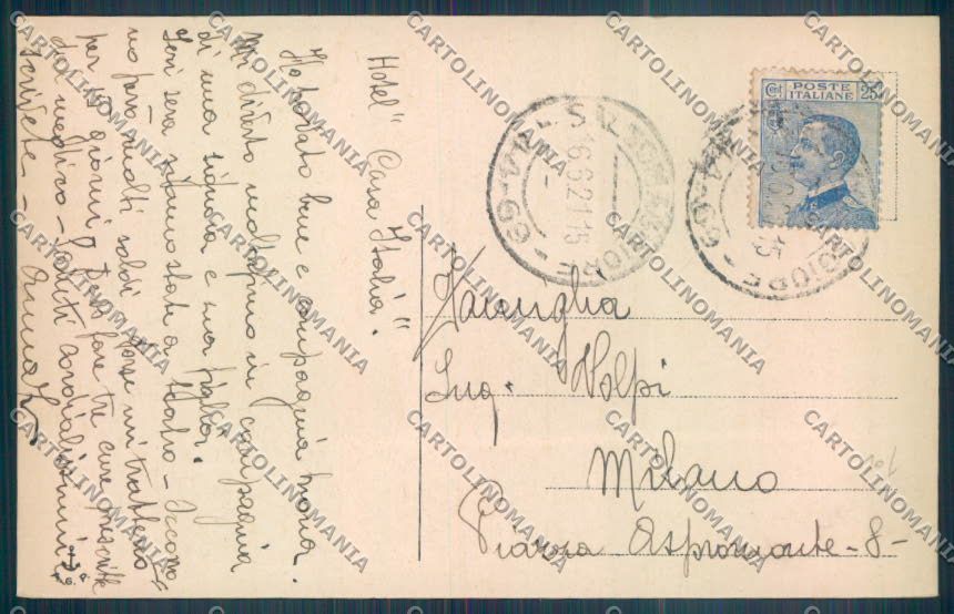 Parma Salsomaggiore Terme cartolina ZT3350 – retro