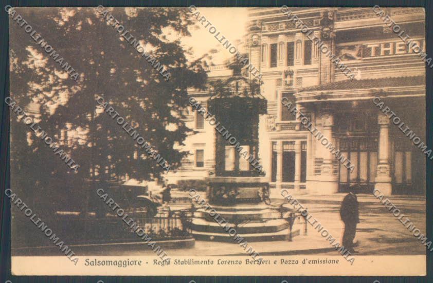 Parma Salsomaggiore Terme cartolina ZT3355 – fronte