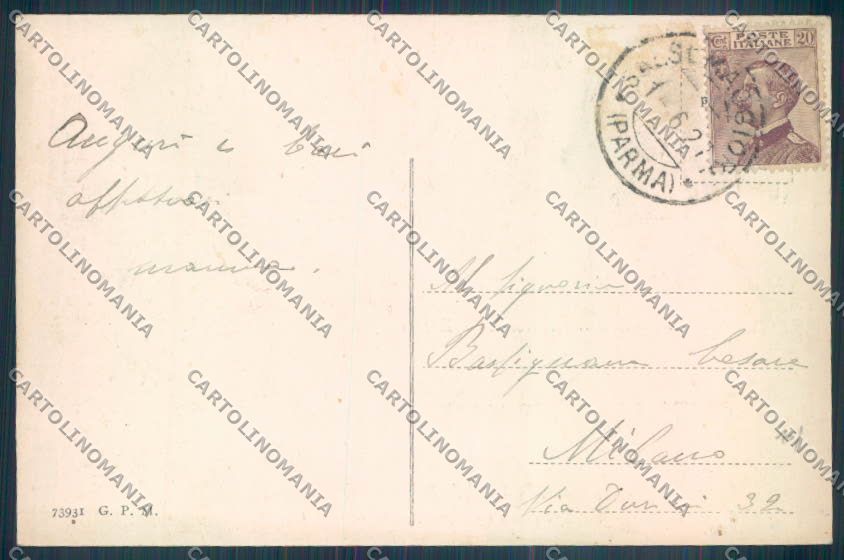 Parma Salsomaggiore Terme cartolina ZT3357 – retro