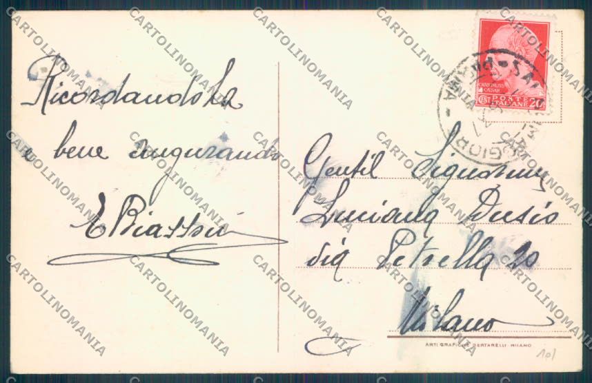 Parma Salsomaggiore Terme cartolina ZT3358 – retro