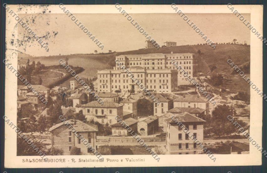 Parma Salsomaggiore Terme cartolina ZT3370 – fronte