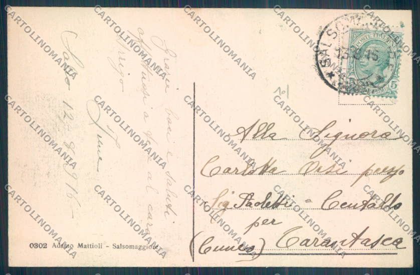 Parma Salsomaggiore Terme cartolina ZT3372 – retro