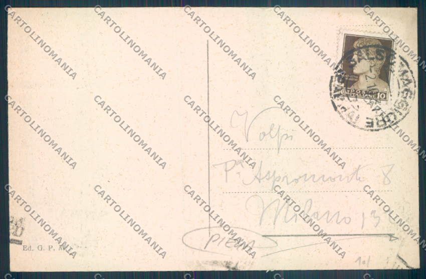 Parma Salsomaggiore Terme PIEGA cartolina ZT3379 – retro