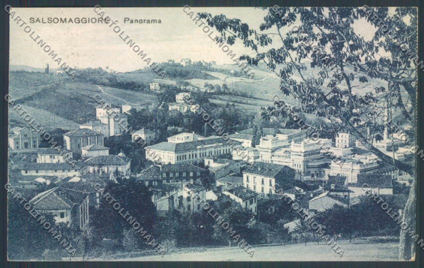 Parma Salsomaggiore Terme cartolina ZT3390 – fronte