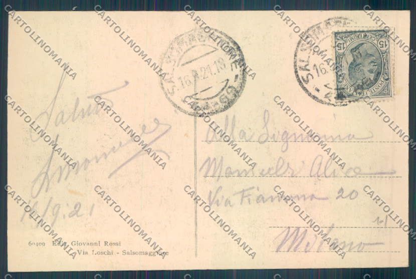 Parma Salsomaggiore Terme cartolina ZT3392 – retro
