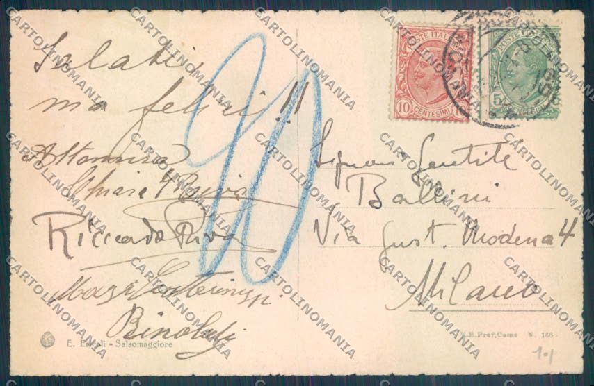 Parma Salsomaggiore Terme cartolina ZT3399 – retro