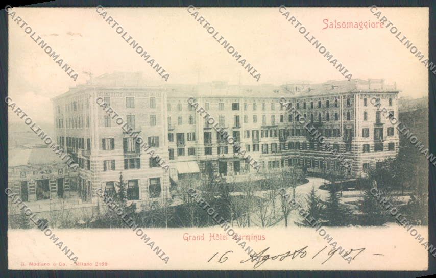 Parma Salsomaggiore Terme cartolina ZT3403 – fronte