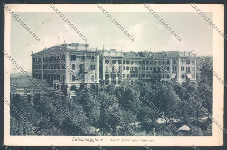 Parma Salsomaggiore Terme cartolina ZT3405 – fronte