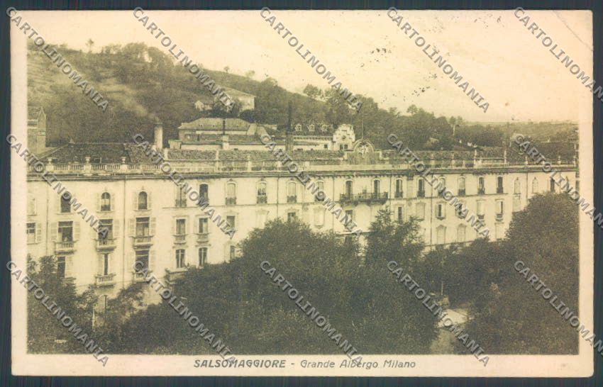 Parma Salsomaggiore Terme cartolina ZT3408 – fronte