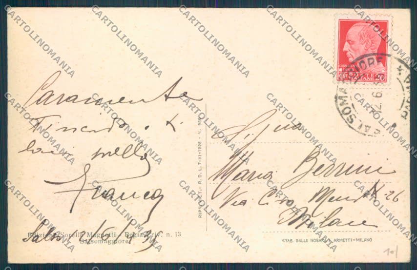 Parma Salsomaggiore Terme cartolina ZT3411 – retro