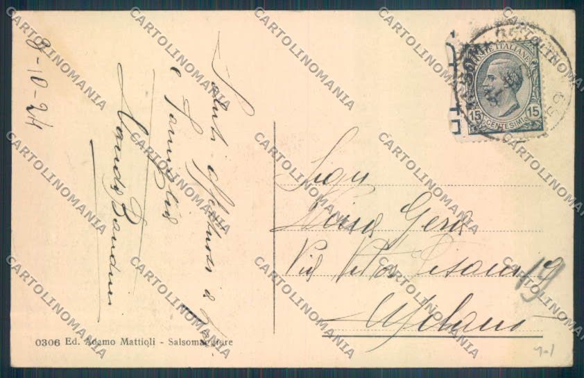 Parma Salsomaggiore Terme cartolina ZT3444 – retro