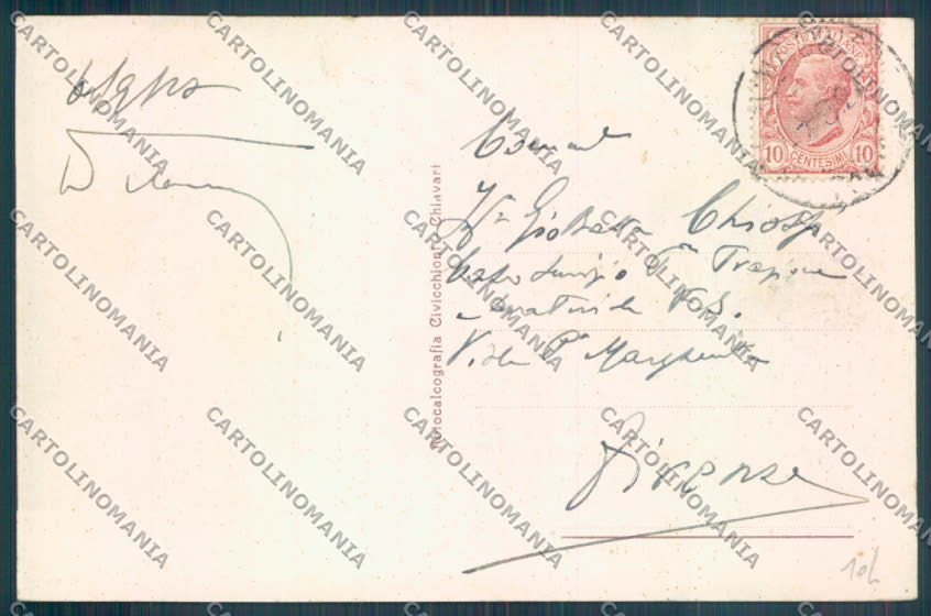 Parma Salsomaggiore Terme cartolina ZT3448 – retro