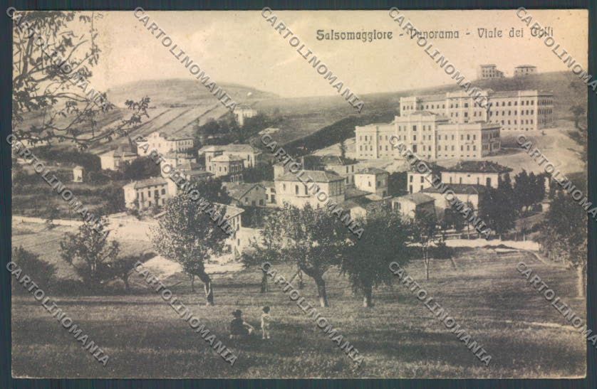 Parma Salsomaggiore Terme cartolina ZT3458 – fronte