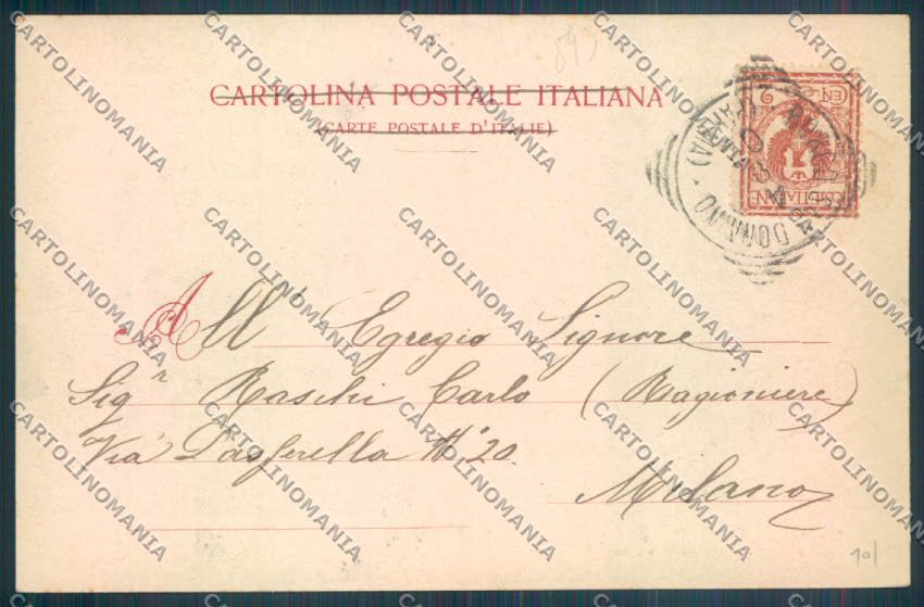 Parma Salsomaggiore Terme cartolina ZT3469 – retro