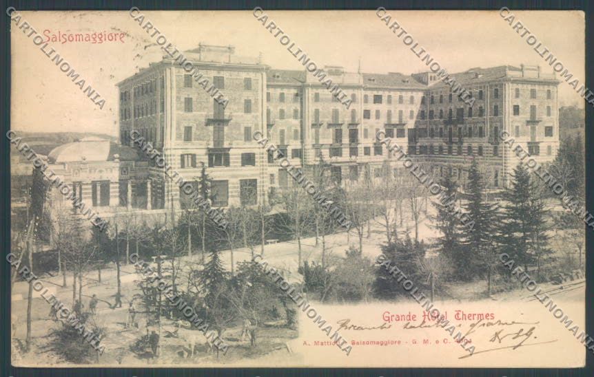 Parma Salsomaggiore Terme cartolina ZT3470 – fronte
