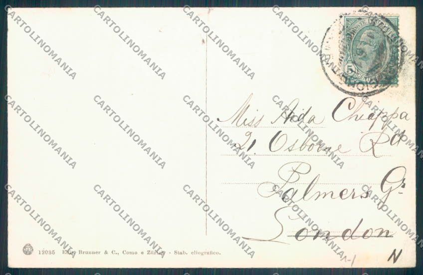 Parma Salsomaggiore Terme cartolina ZT3478 – retro