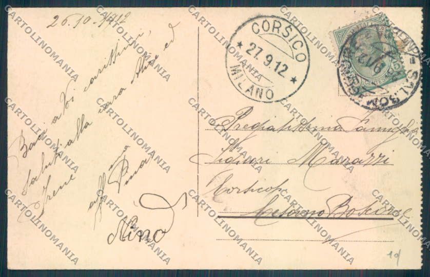 Parma Salsomaggiore Terme cartolina ZT3494 – retro