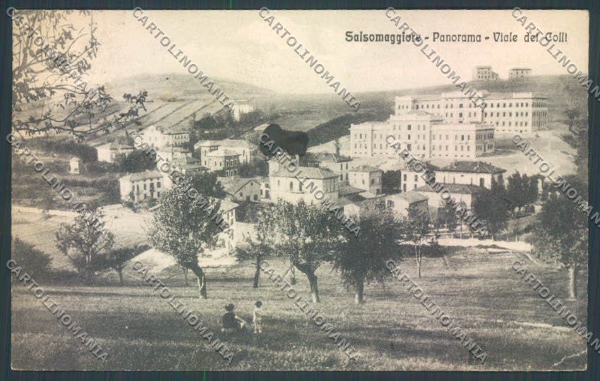Parma Salsomaggiore Terme MACCHIA cartolina ZT3501 – fronte