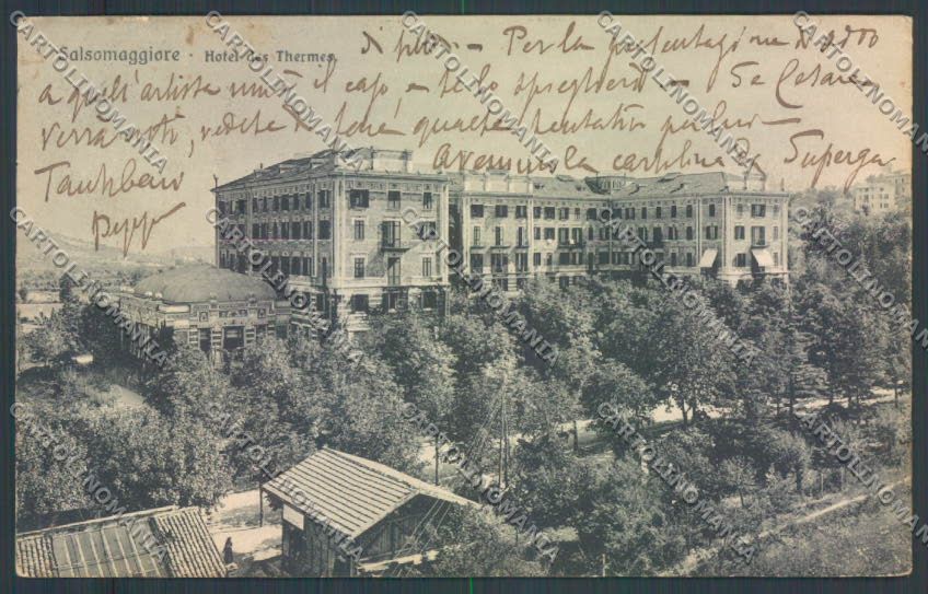 Parma Salsomaggiore Terme cartolina ZT3504 – fronte