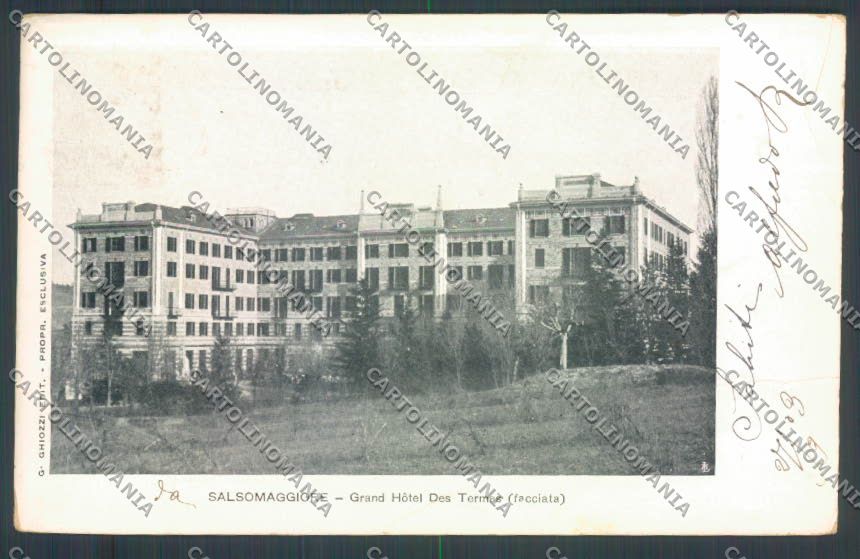 Parma Salsomaggiore Terme PIEGA cartolina ZT3505 – fronte