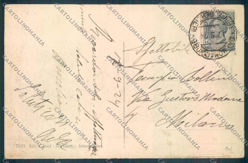 Parma Salsomaggiore Terme cartolina ZT3509 – retro