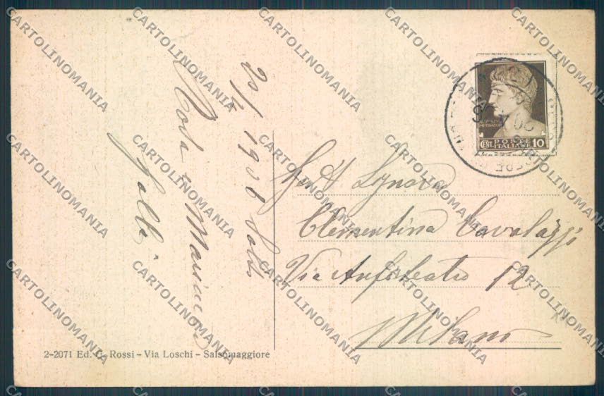 Parma Salsomaggiore Terme cartolina ZT3510 – retro