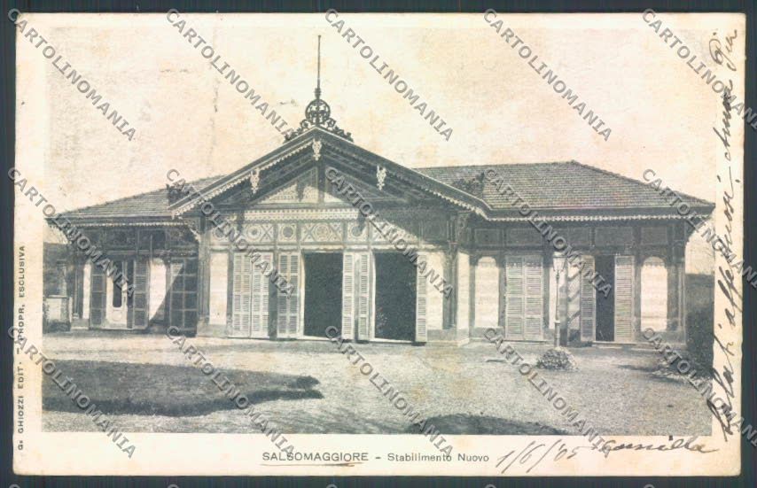 Parma Salsomaggiore Terme cartolina ZT3514 – fronte