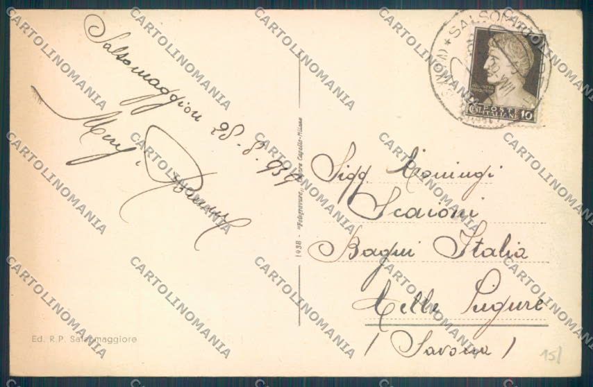 Parma Salsomaggiore Terme cartolina ZT3532 – retro