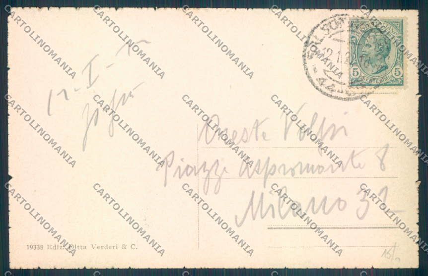 Parma Salsomaggiore Terme cartolina ZT3534 – retro