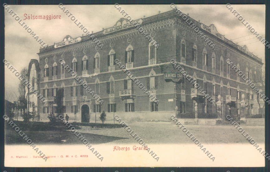 Parma Salsomaggiore Terme cartolina ZT3544 – fronte
