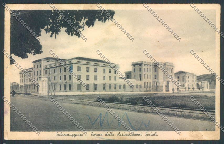 Parma Salsomaggiore Terme PIEGHINE cartolina ZT3547 – fronte