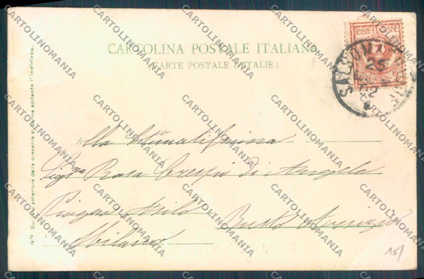 Parma Salsomaggiore Terme cartolina ZT3551 – retro