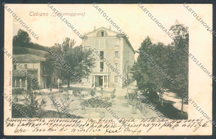 Parma Salsomaggiore Terme Tabiano cartolina ZT3553 – fronte