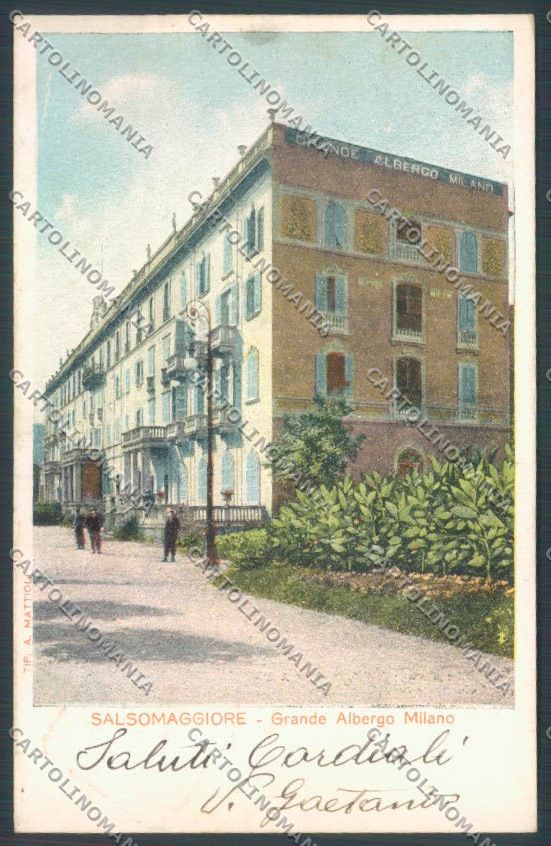 Parma Salsomaggiore Terme PIEGHINA cartolina ZT3562 – fronte