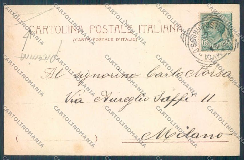 Parma Salsomaggiore Terme PIEGHINA cartolina ZT3562 – retro