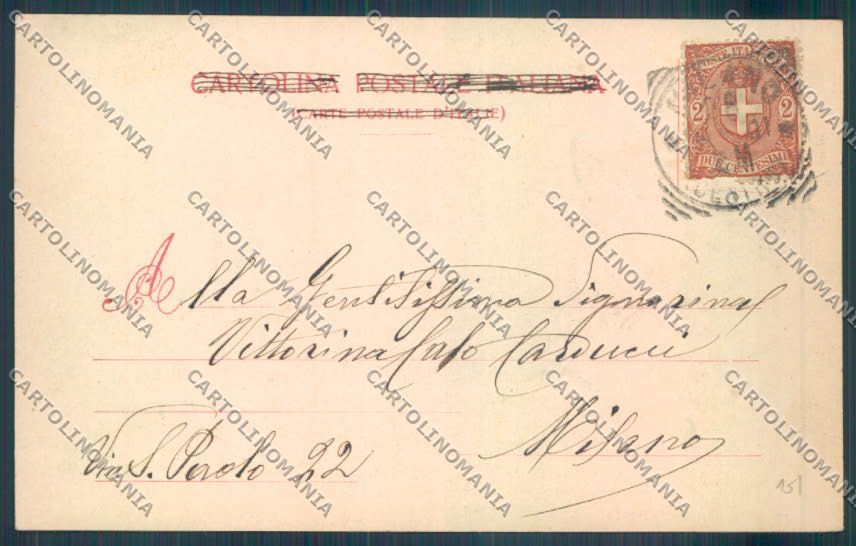 Parma Salsomaggiore Terme cartolina ZT3574 – retro