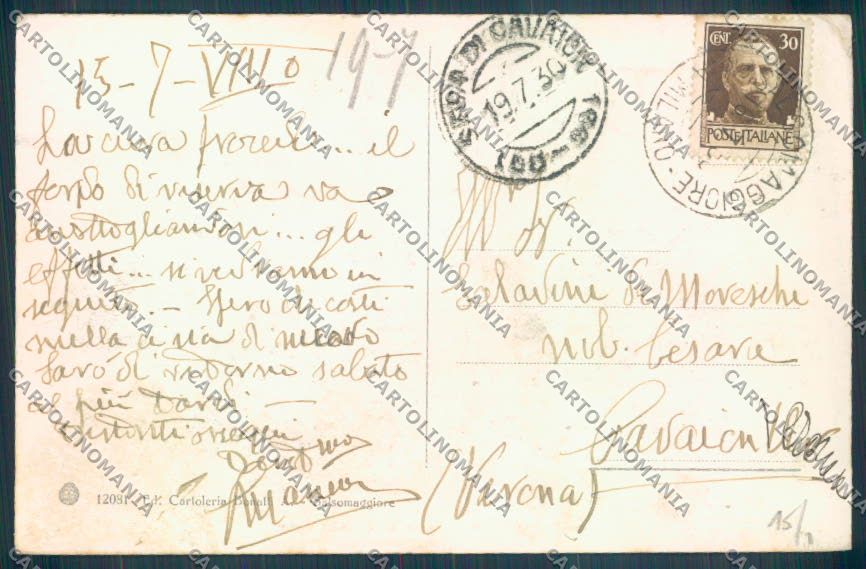 Parma Salsomaggiore Terme cartolina ZT3576 – retro