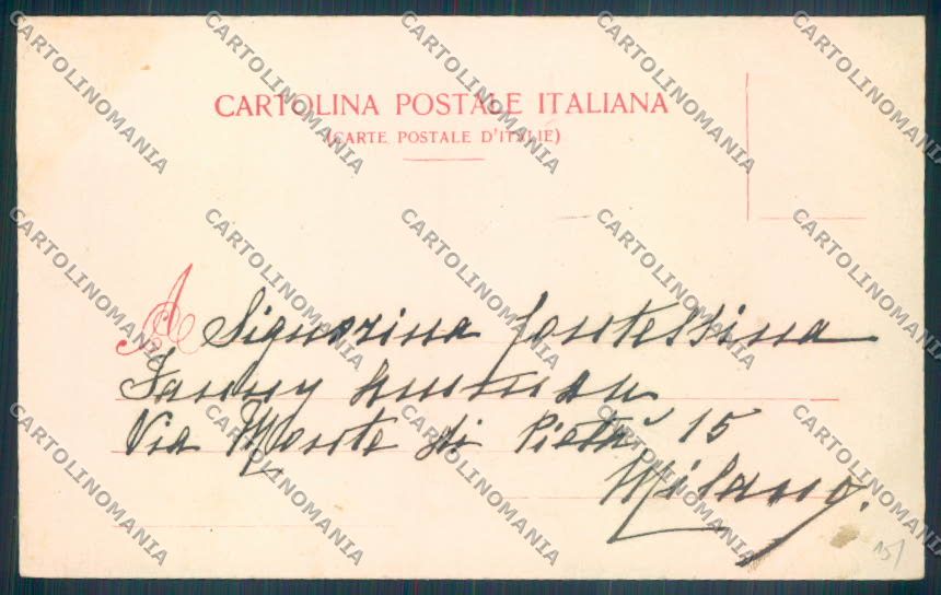 Parma Salsomaggiore Terme cartolina ZT3578 – retro