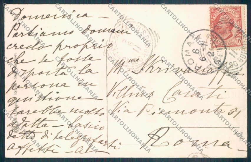 Parma Salsomaggiore Terme cartolina ZT3581 – retro