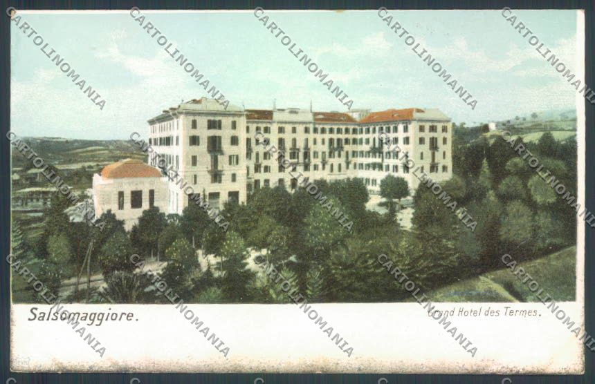 Parma Salsomaggiore Terme cartolina ZT3582 – fronte