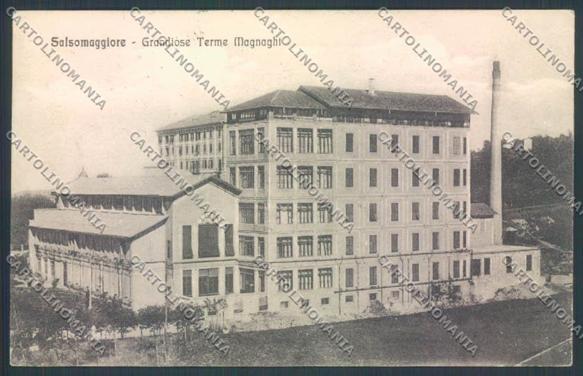 Parma Salsomaggiore Terme cartolina ZT3583 – fronte