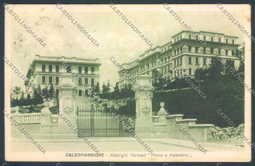 Parma Salsomaggiore Terme PIEGA cartolina ZT3585 – fronte