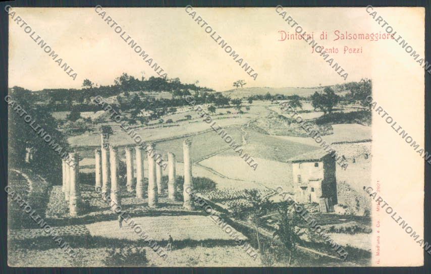 Parma Salsomaggiore Terme cartolina ZT3590 – fronte
