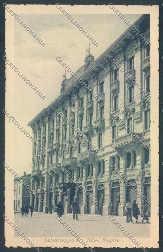Parma Salsomaggiore Terme cartolina ZT3595 – fronte