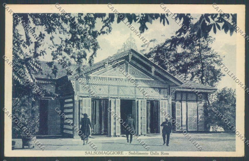 Parma Salsomaggiore Terme cartolina ZT3598 – fronte