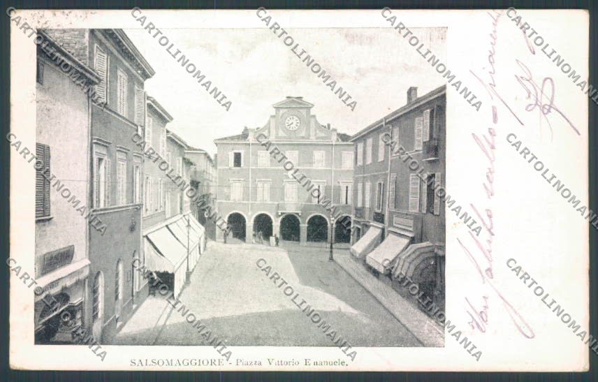 Parma Salsomaggiore Terme cartolina ZT3615 – fronte