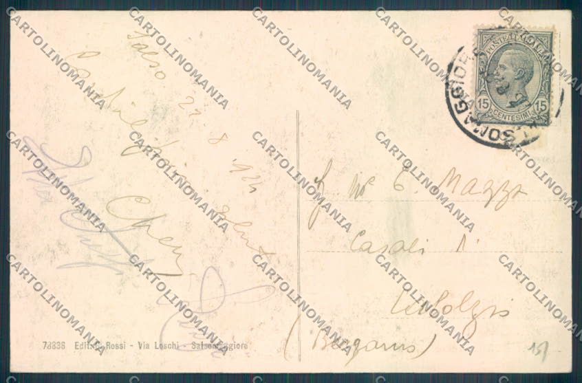 Parma Salsomaggiore Terme cartolina ZT3622 – retro